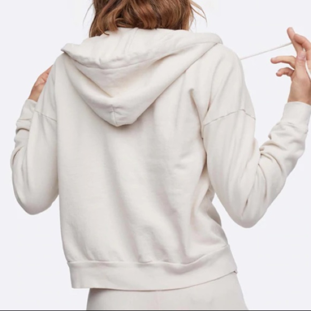 Mate the Label Organic Terry Cotton Zip Up Hoodie